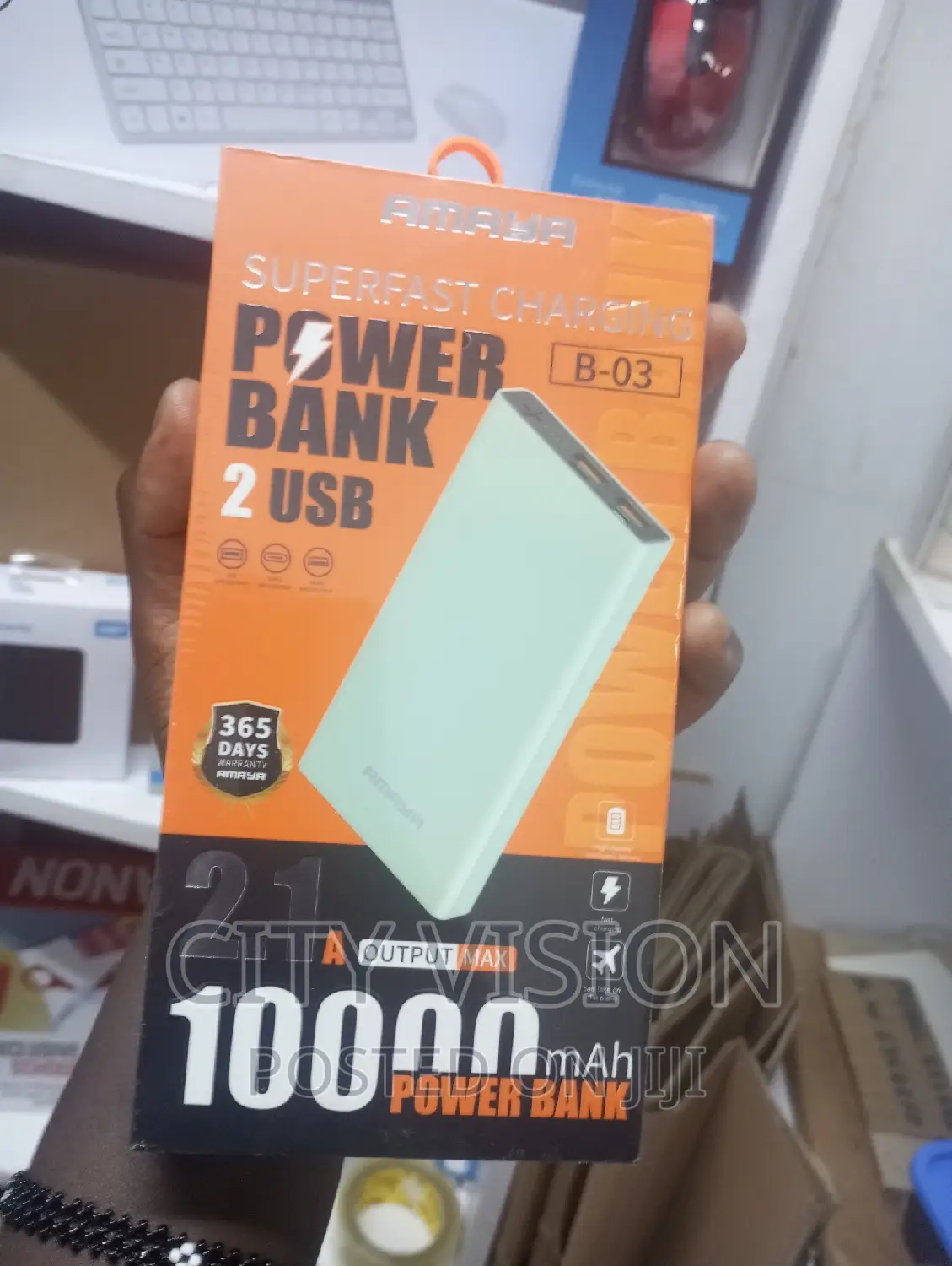 Amaya ~Amaya 2.1 a Output Max Power Bank