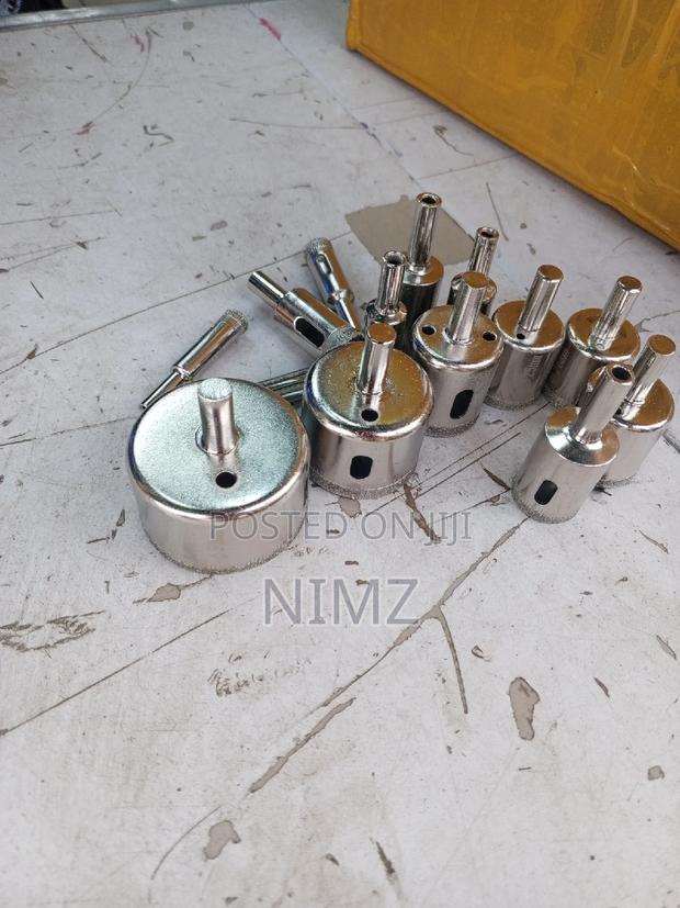 Diamond Glass Hole Saw Bits Set 15 PCS - thumbnail 2