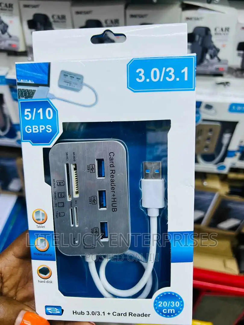 Usb Hub+Card Reader