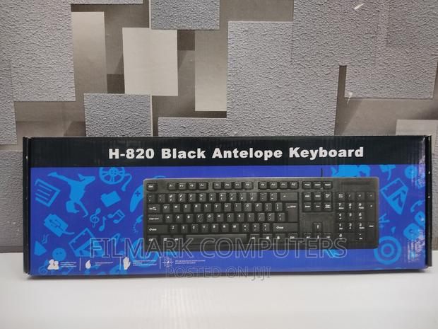 HP H-820 Black Antelope Wired Keyboard