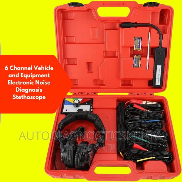 6 Channel Vehicle Electronic Noise Diagnosis Stethoscope