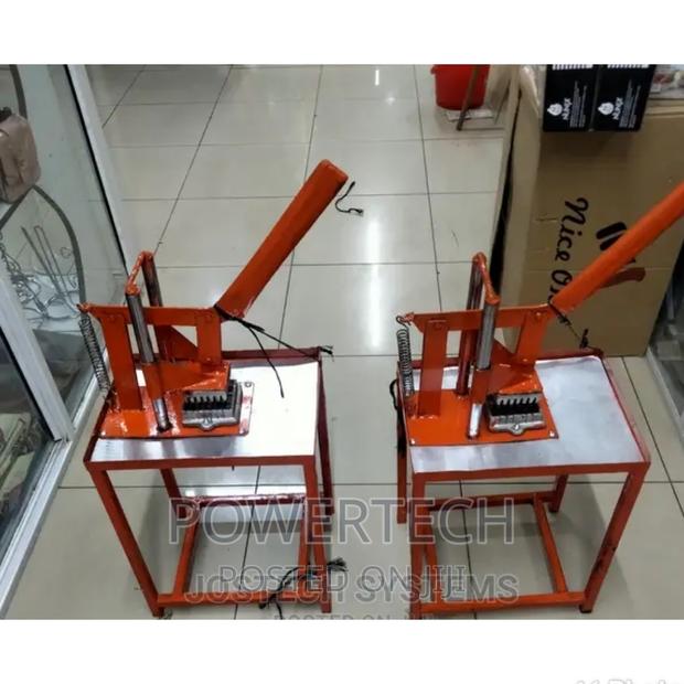 Stand Commercial Chips Cutter; - main view