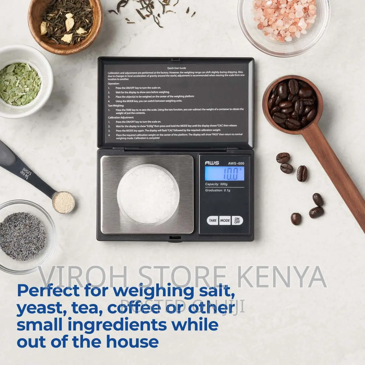 Digital Pocket Scale Jewelry Food Medicine Kitchen Scale