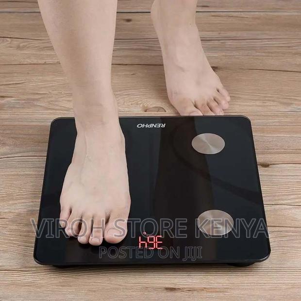 Personal Bathroom Scale 180kgs With Thermometer