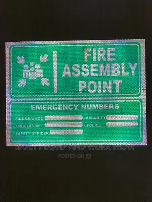 Fire Assembly Sign For Sale