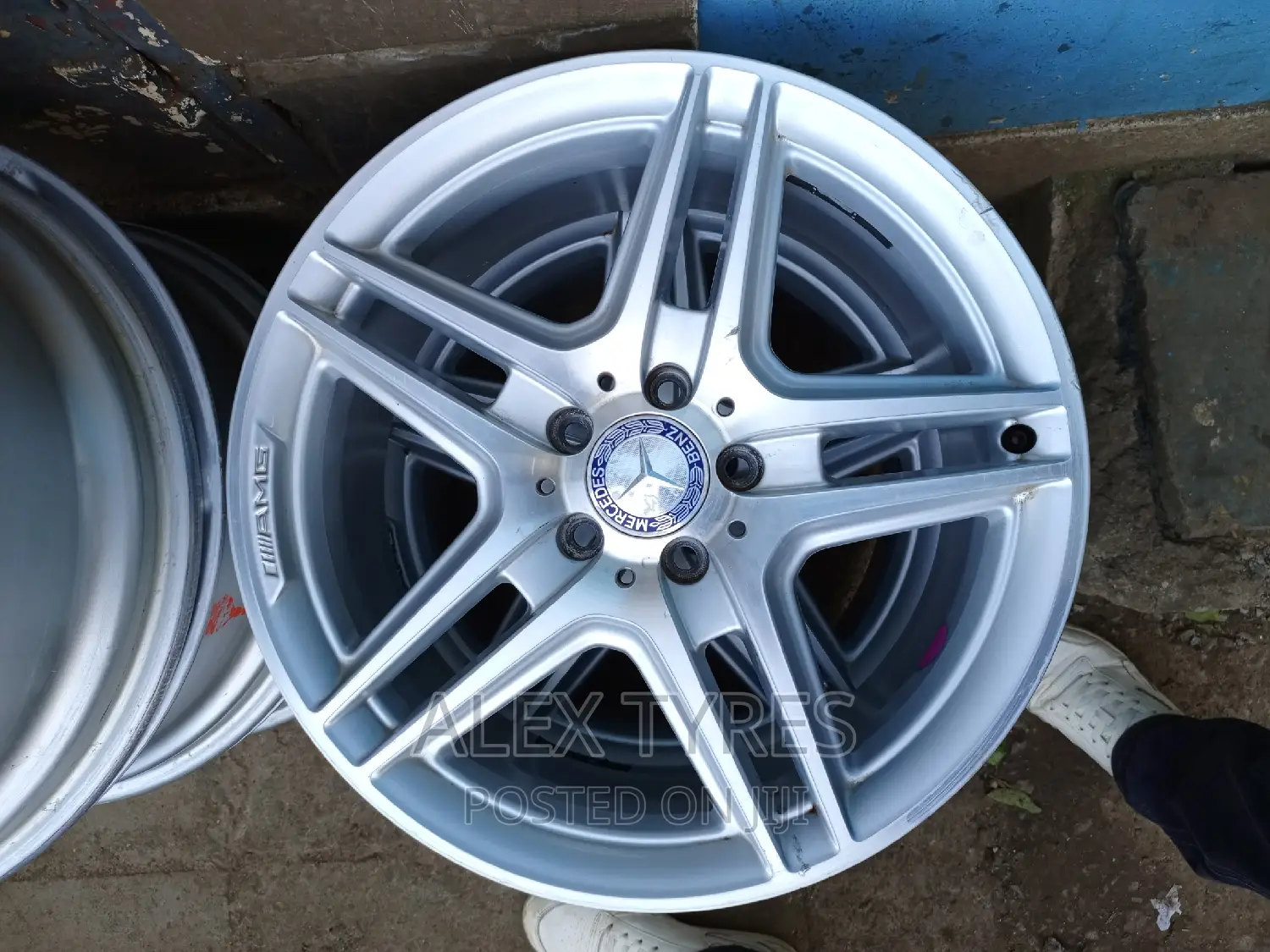 Size 17 Inches Mercedes Benz Sport Japan Rims Set