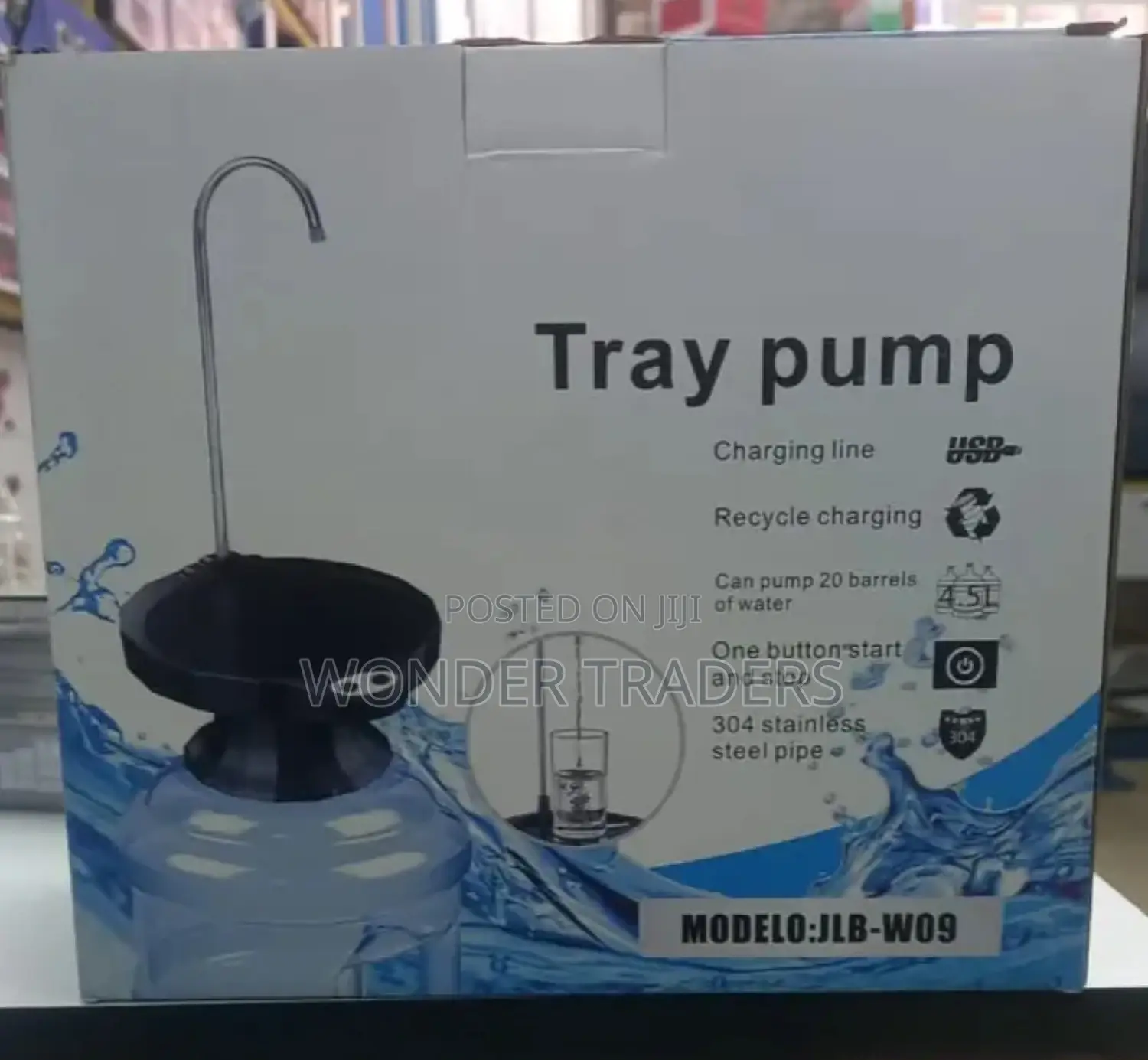 Rechargeable Tray Pump Water Pump".