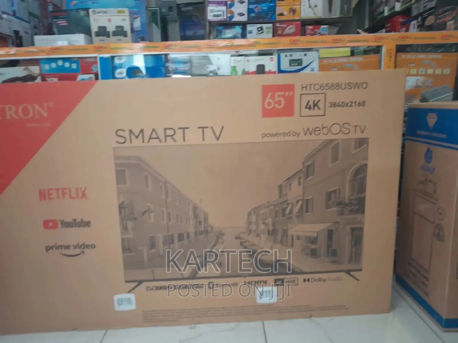 Vitron 65" Smart Android Frameless Tv