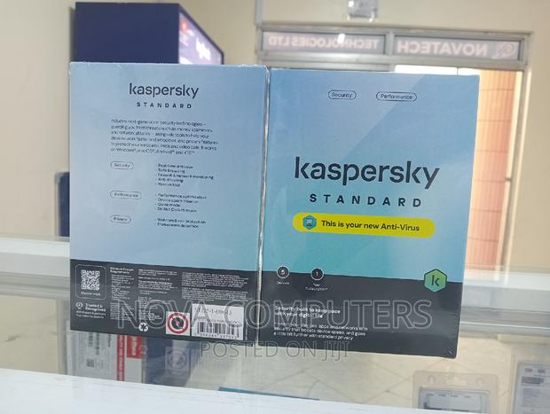Kaspersky Standard 5-User New Antivirus - main view