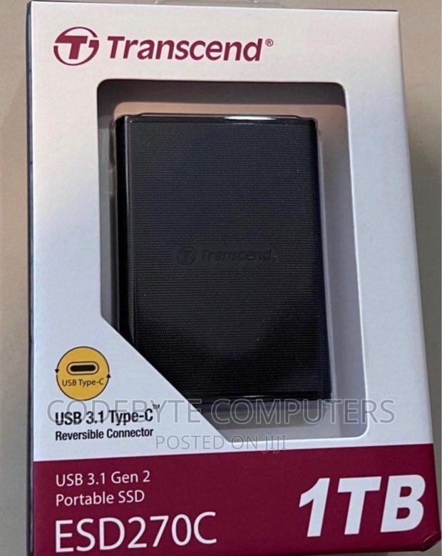 Transcends 1tb SSD (Esd270c) - main view