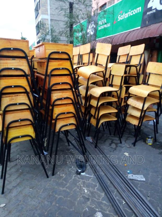 School Locker and Chair - main view
