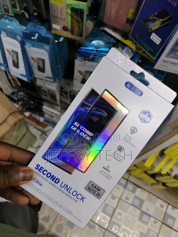 Samsung Note 20 Tempered Full Glass Screen Protector - thumbnail 2