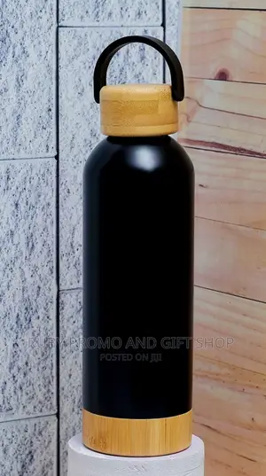 Premium Bamboo Top Thermo Bottle