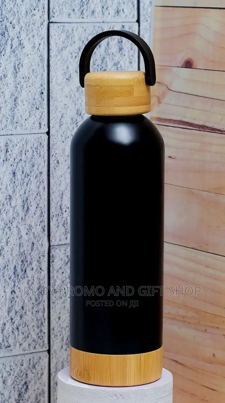 Premium Bamboo Top Thermo Bottle