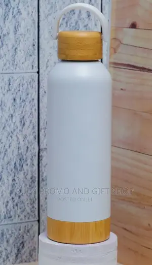 Premium Bamboo Top Thermo Bottle