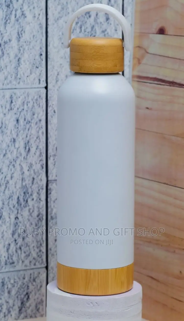 Premium Bamboo Top Thermo Bottle