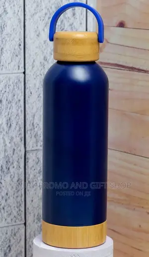 Premium Bamboo Top Thermo Bottle