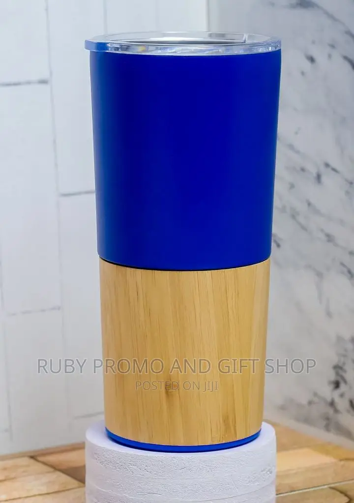 Sleek Design Wooden Thermo Mugs