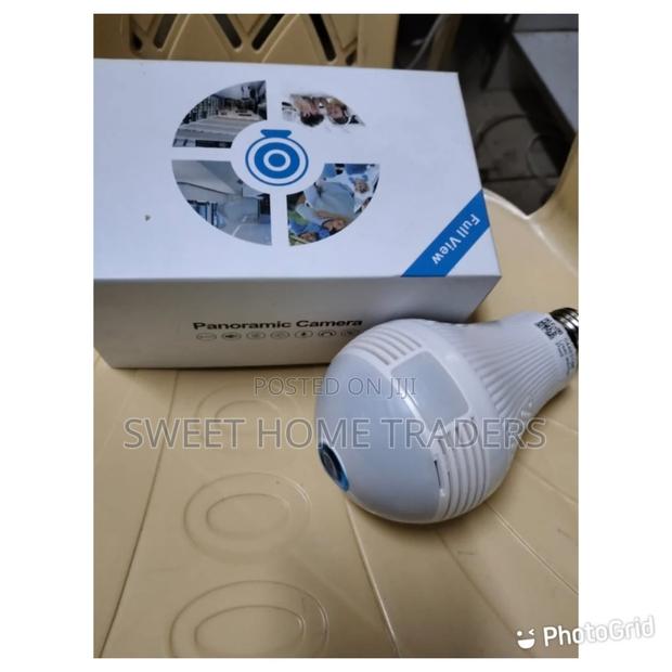 Nanny Camera -HOME CCTV Bulb - 360 Degrees - main view