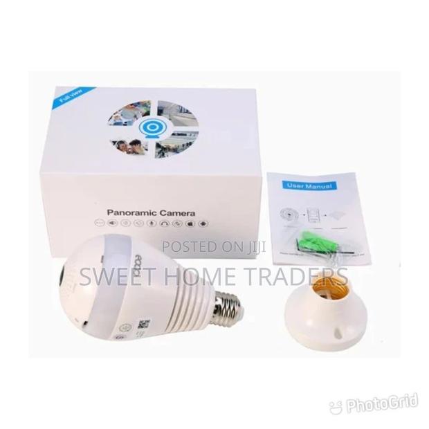 Nanny Camera -HOME CCTV Bulb - 360 Degrees Angle: - main view