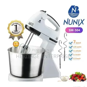 Stand Mixer 2 LTRS Nunix Electric Stand Mixer