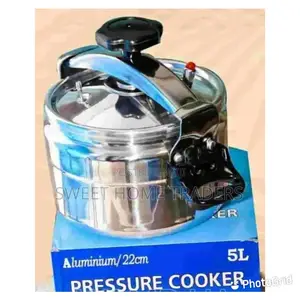 5litres Aluminium 22cm Pressure Cooker ;.