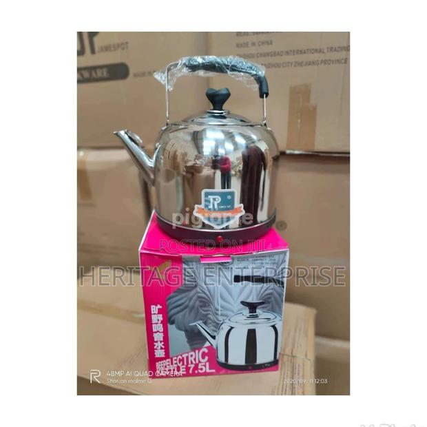 Electric Kettle-7.5 Litres Stainless Steel Electric Kettle.