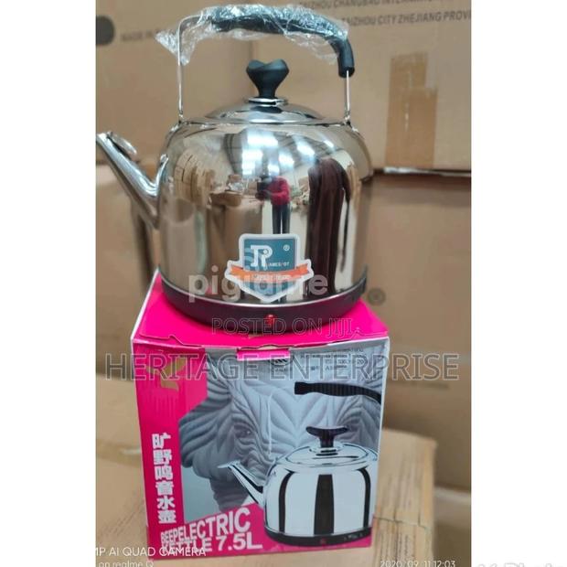 JP Stainless Steel Automatic Water Kettle."