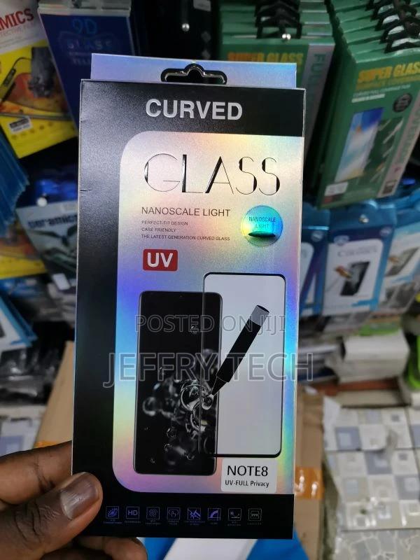Samsung Galaxy Note 8 UV Glue NANO Liquid Tempered Glass SCR - main view
