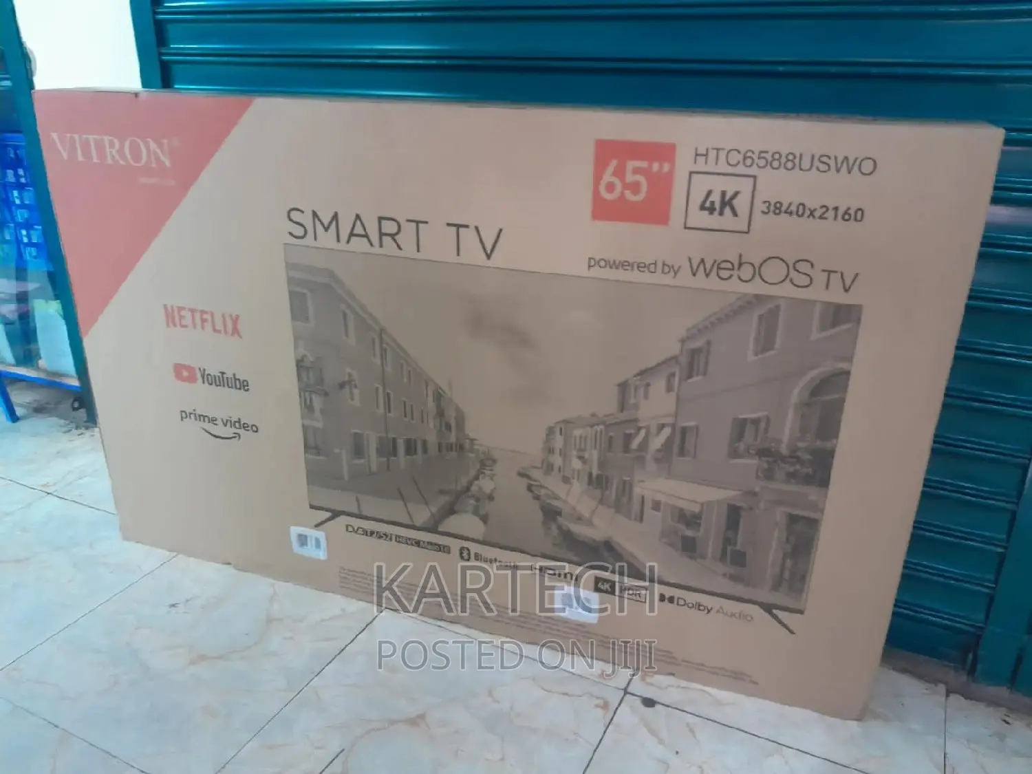 Vitron 65" Inches HDR Frameless Smart Webos Android Tv