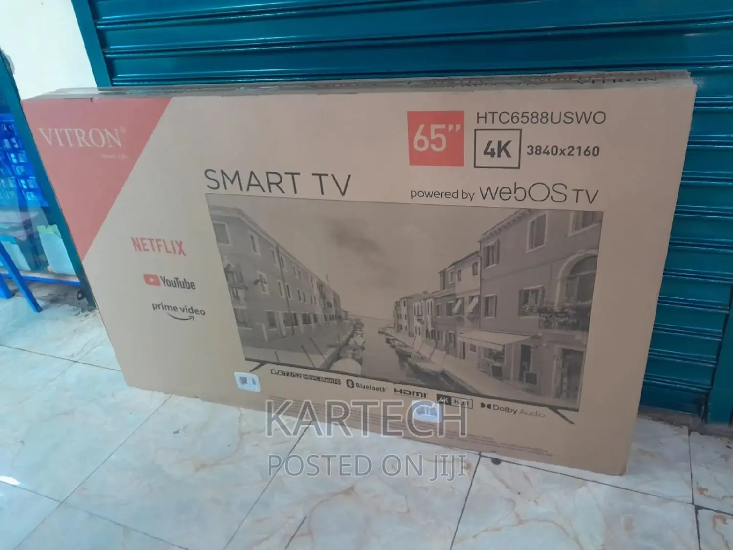 Vitron 65" Inches HDR Frameless Smart Webos Android Tv