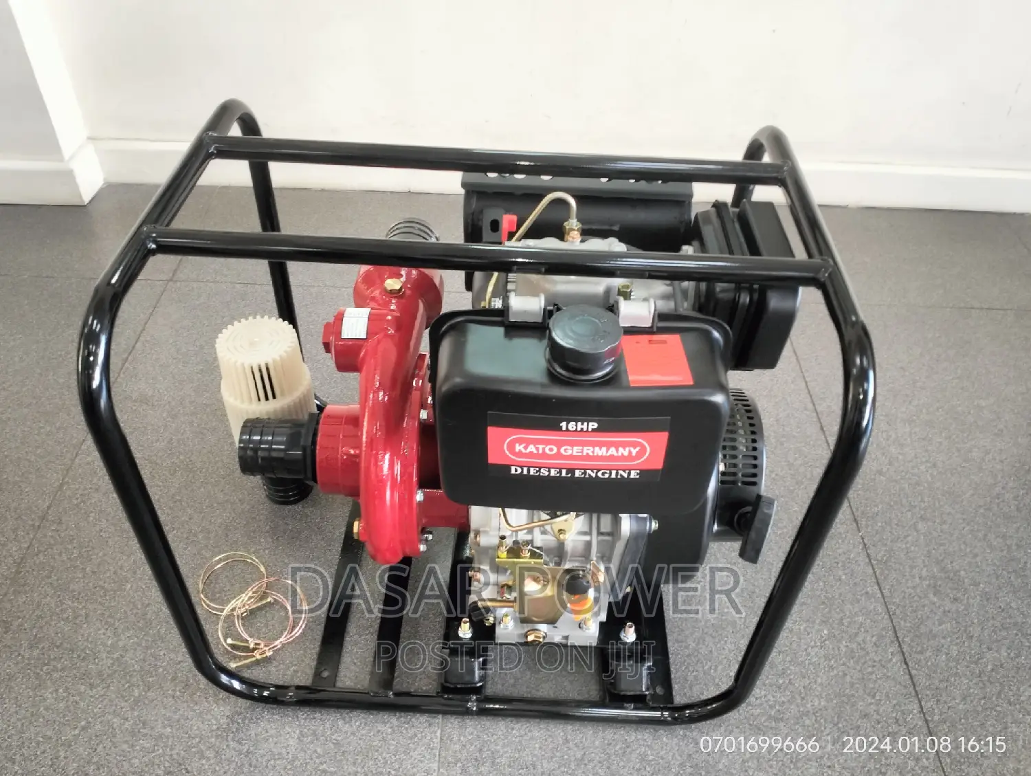 16hp High Pressure Pump, 100m Head.