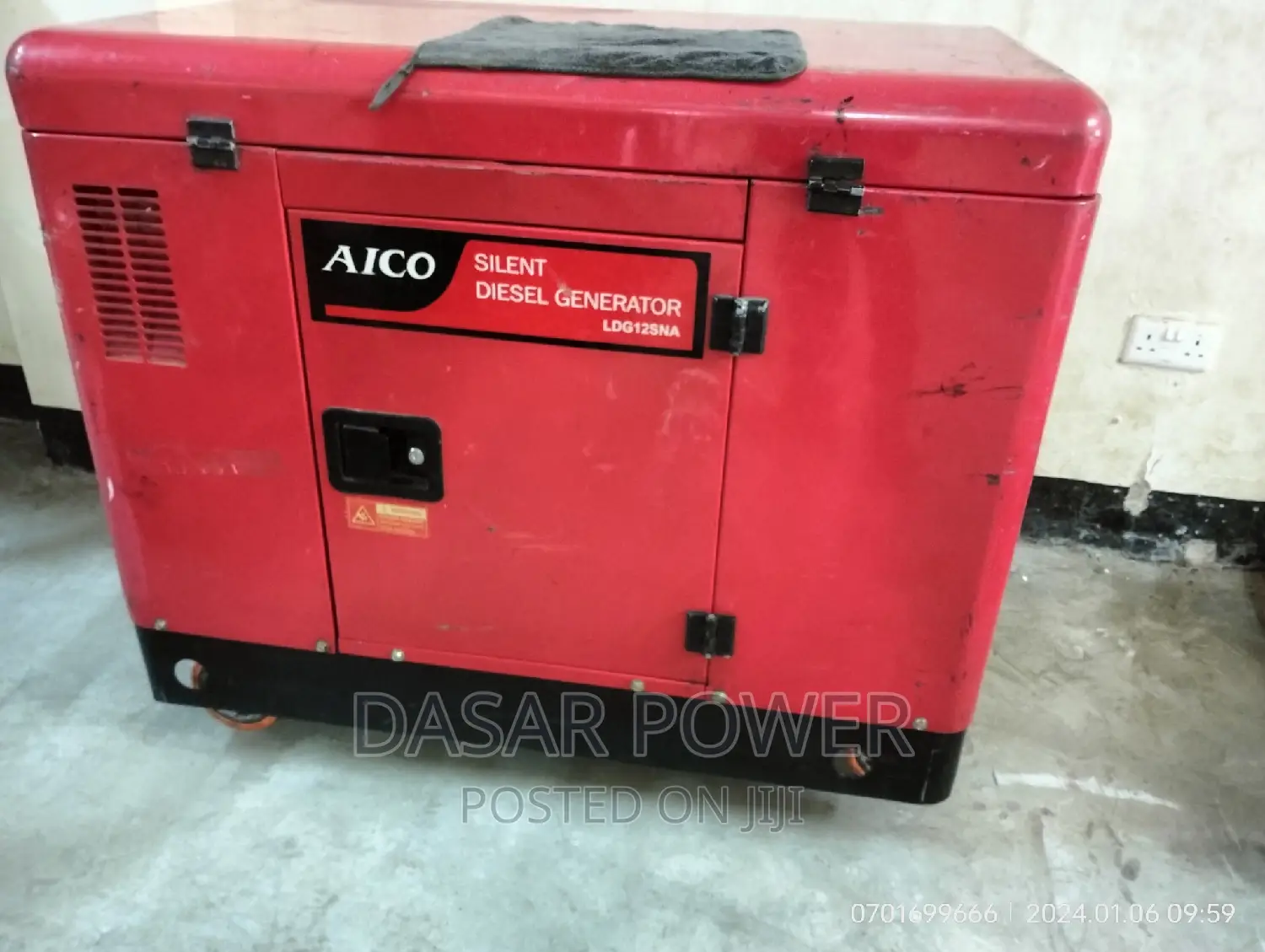 12kva Generator for Hire.