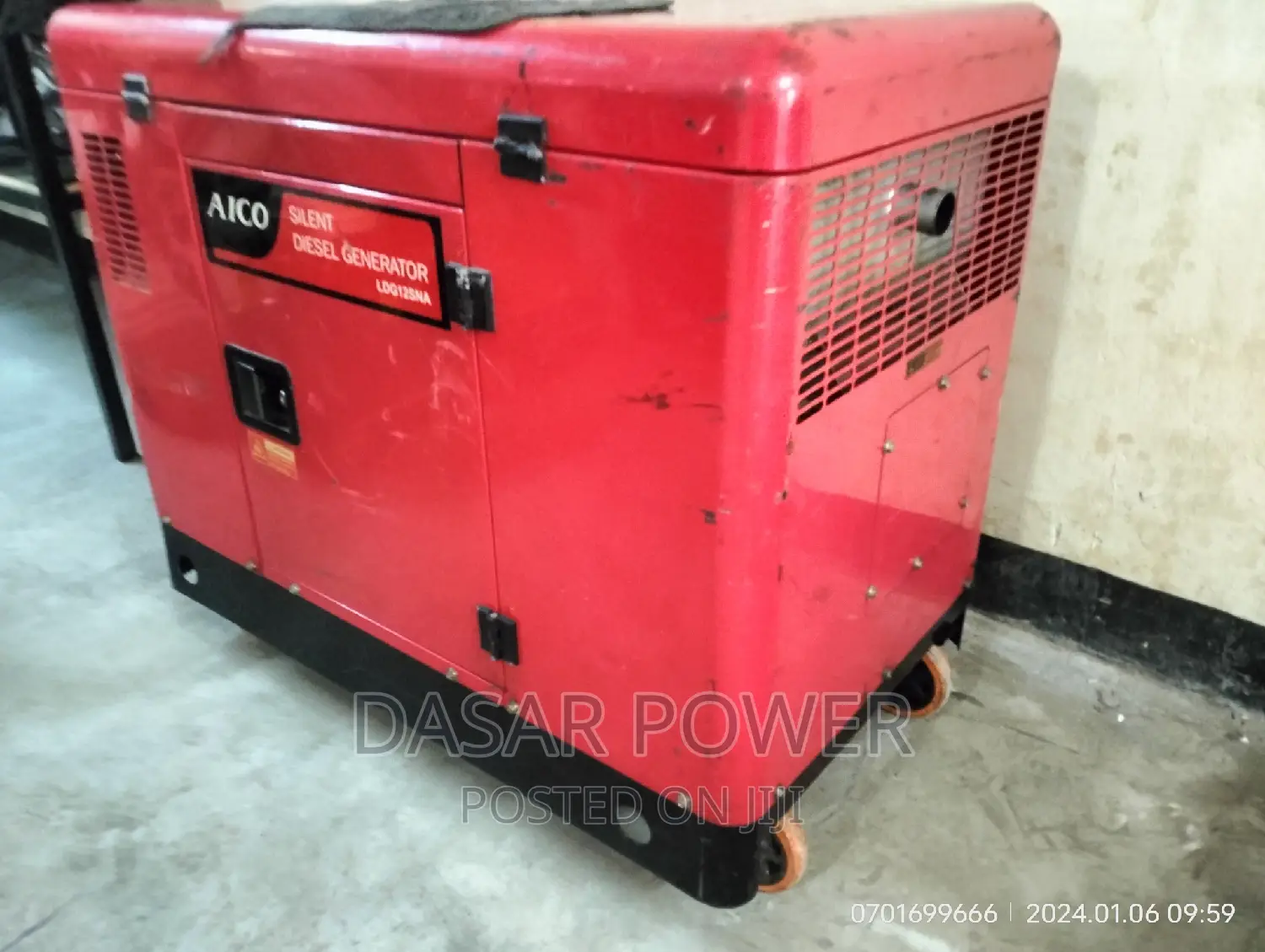 12kva Generator for Hire.