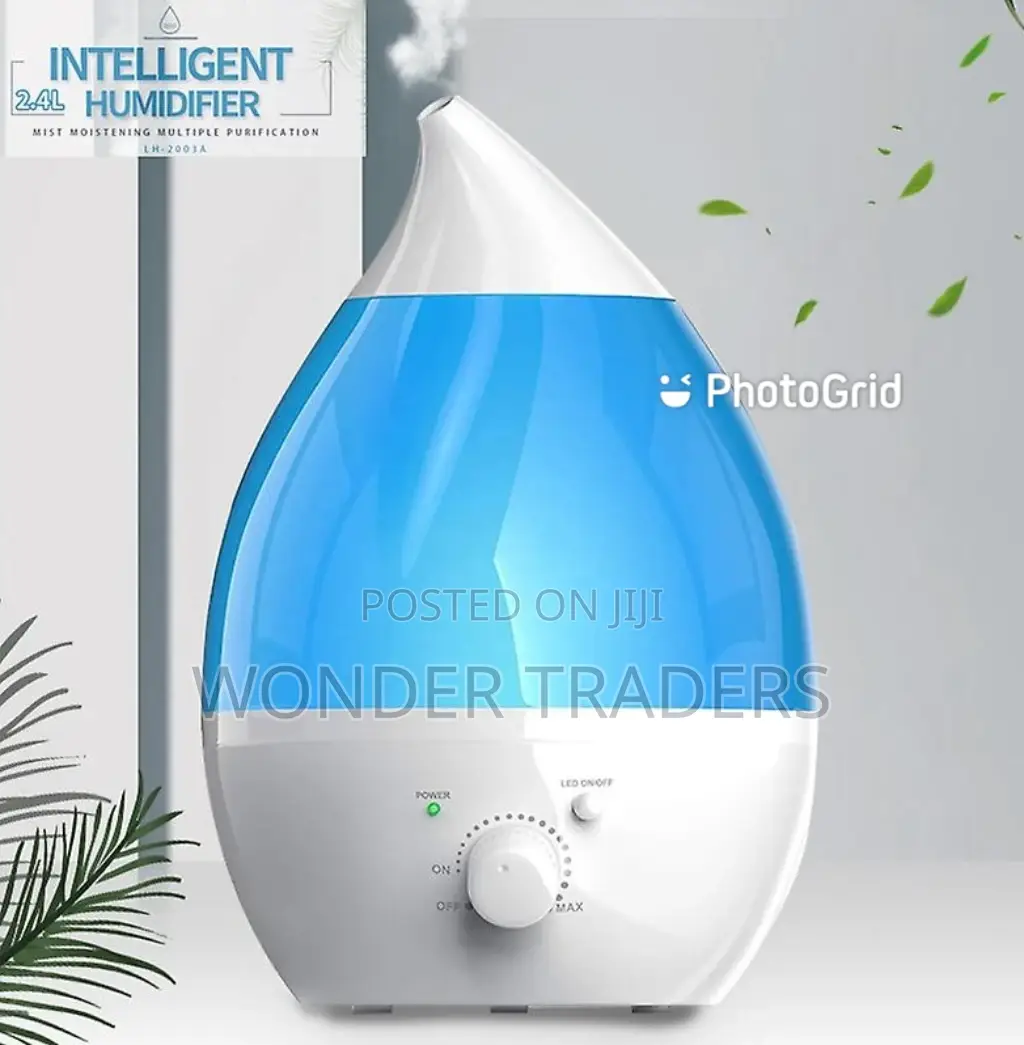 Ultrasonic Cool Mist Humidifier 2.4l