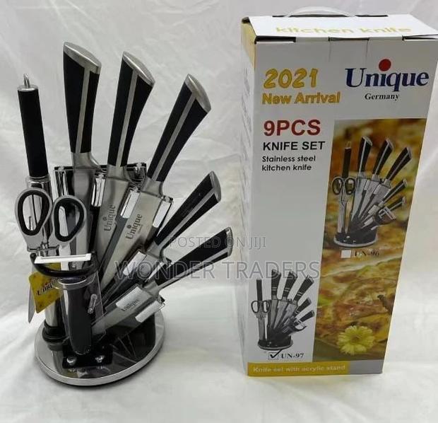 9pcs Stainless Steel Knife Set
