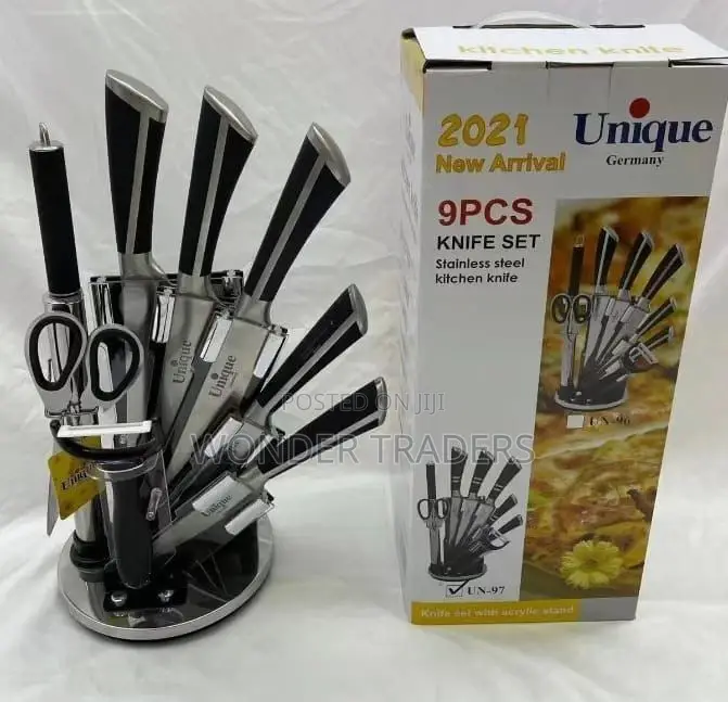 9pcs Stainless Steel Knife Set