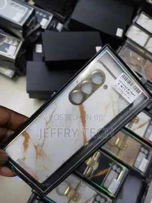 Marble Series Case for Samsung Galaxy Z Fold5 5G Grip Kickst