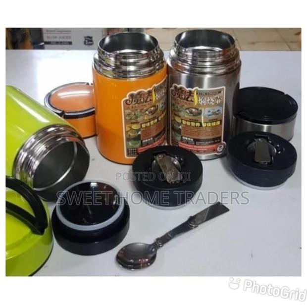 800ml Food Flask With Spoon - main view
