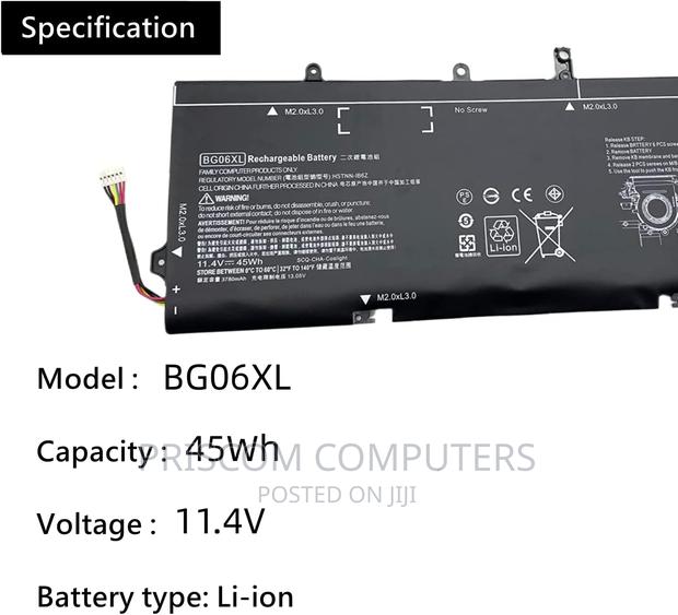 HP Elitebook 1040 G3 BG06XL Battery