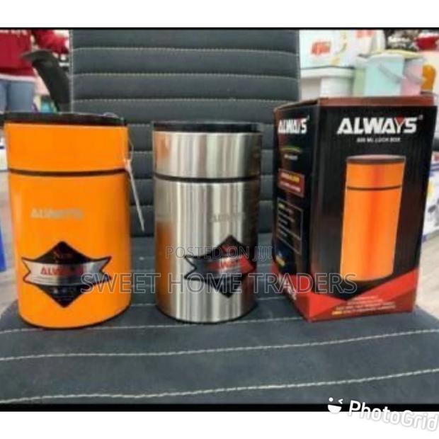 800ml Double Wall Stainless Steel Food Flask - main view
