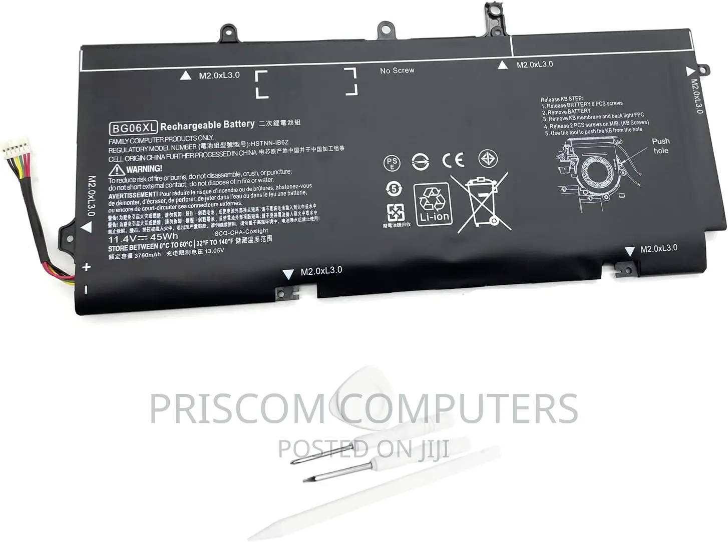 HP BG06XL Original Laptop Battery for Hp 1040 G3 BG06 BG0604