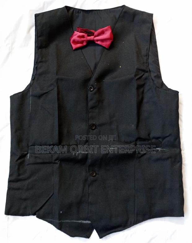 Professional Restaurants Uniforms (Bowtie Waistcoat) - main view