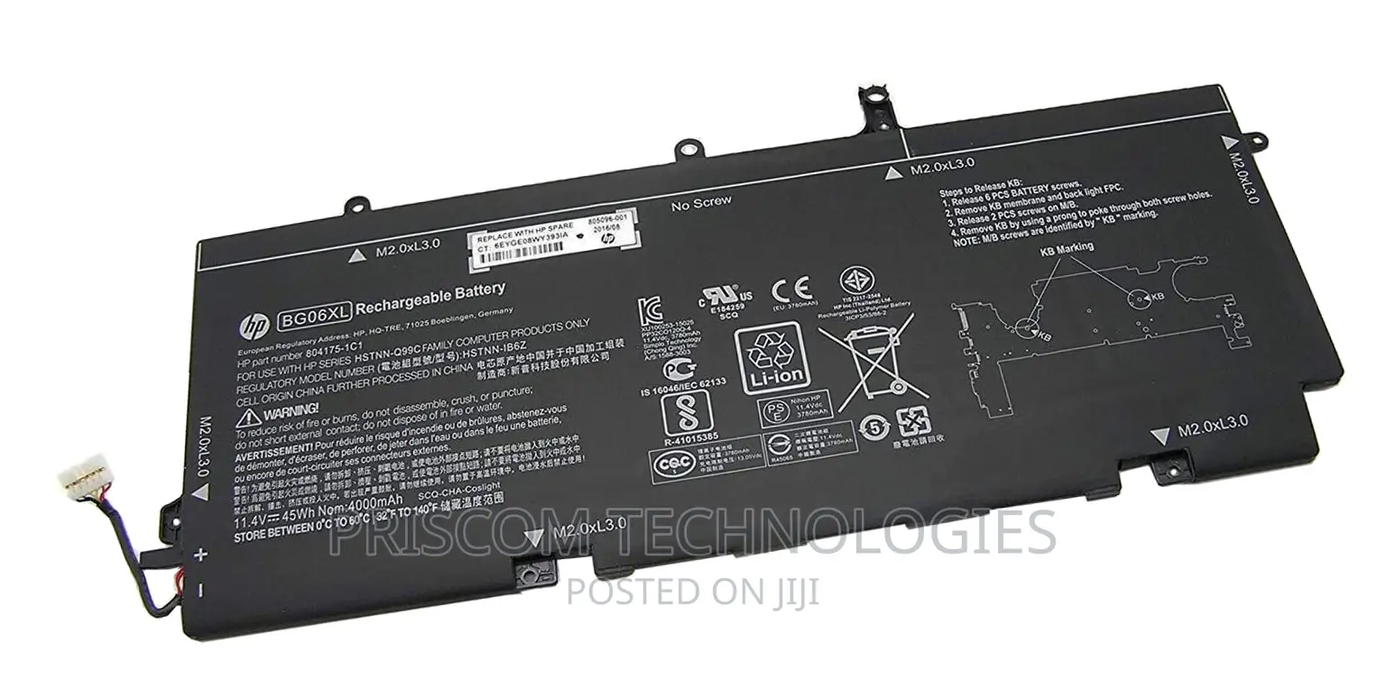 HP Bg06xl Batter 804175-1b1 804175-1c1 HSTNN-Ib6z 805096-001