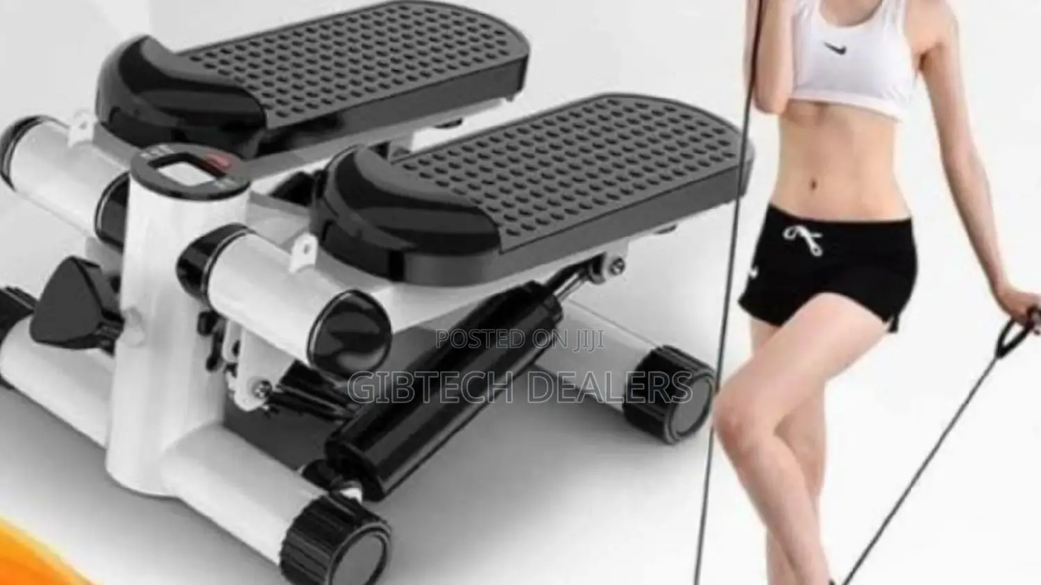 Mini Stepper. Mini Stepper With Resistance Bands
