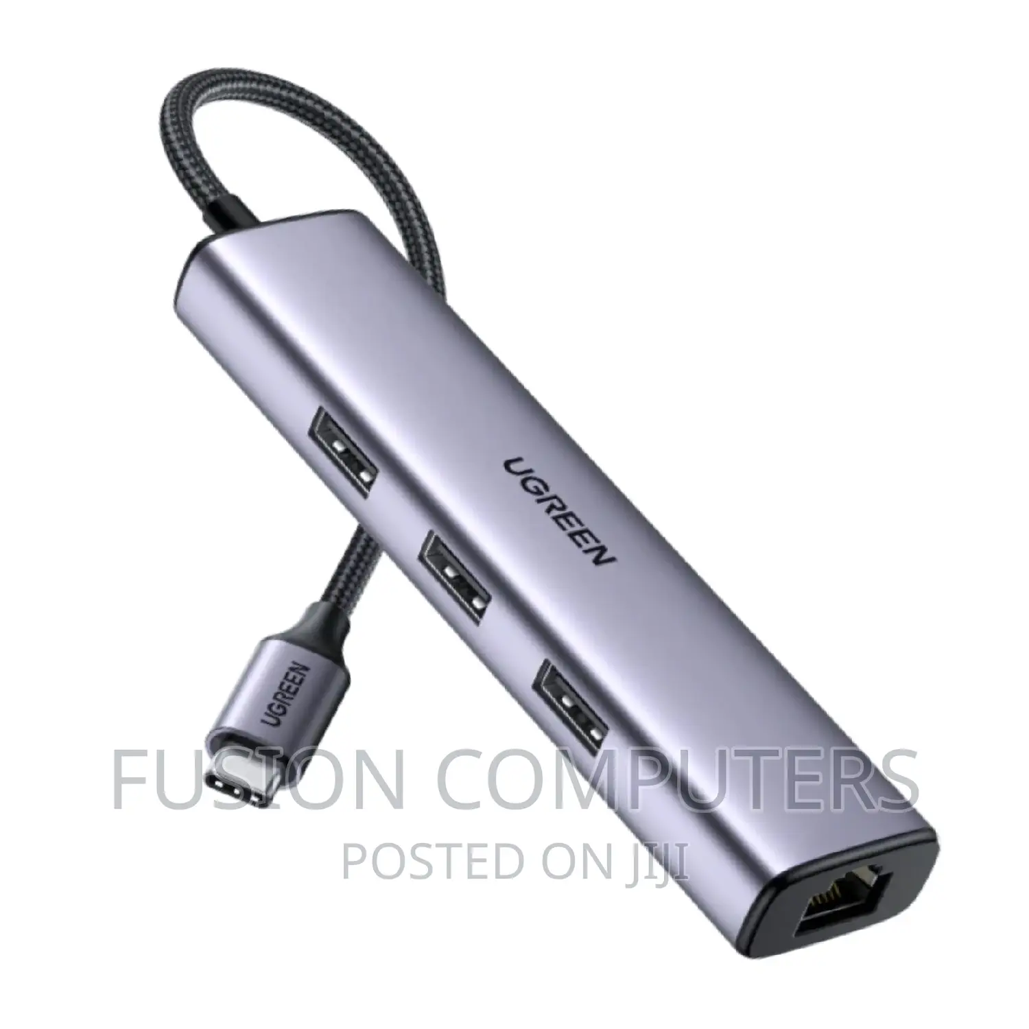 Ugreenusb-Ctousb3.0hub+Gigabit Ethernet Withusb-C PD CM475