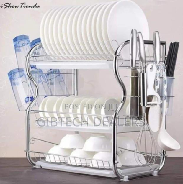 Nunix 3 Tier Dish Rack 