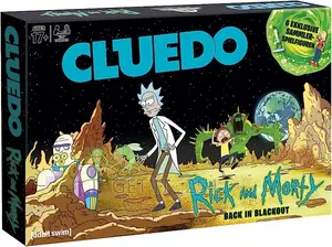 *Rick And Morty Cluedo Mystery Board Game,
