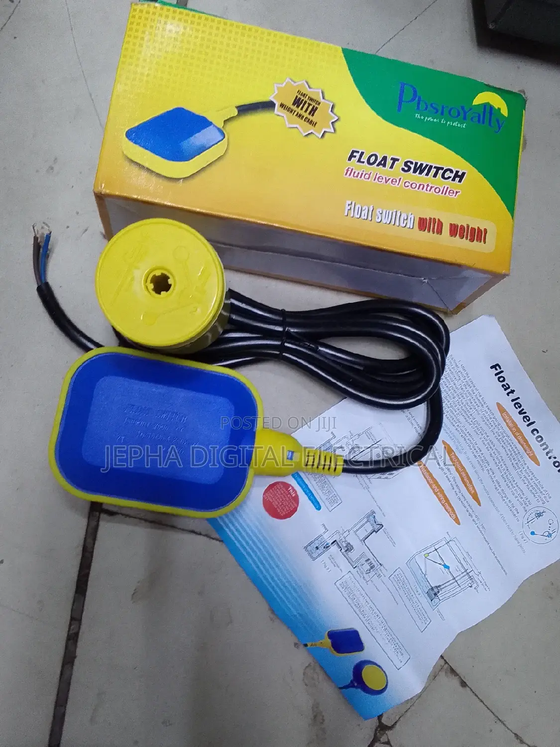 Floater Switch,With Weight