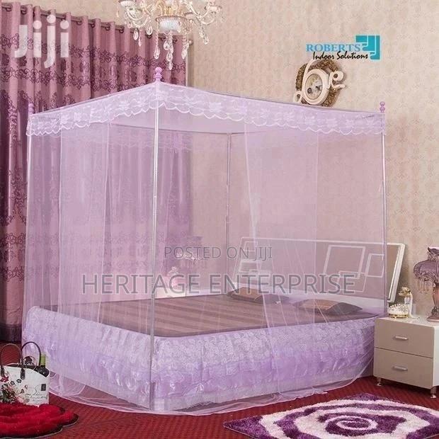 Four Metallic Stand Mosquito Net 4 by 6